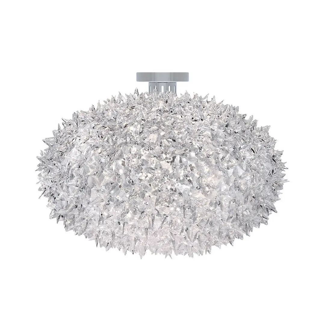 Kartell Bloom C1 LED-Deckenleuchte G9, transparent