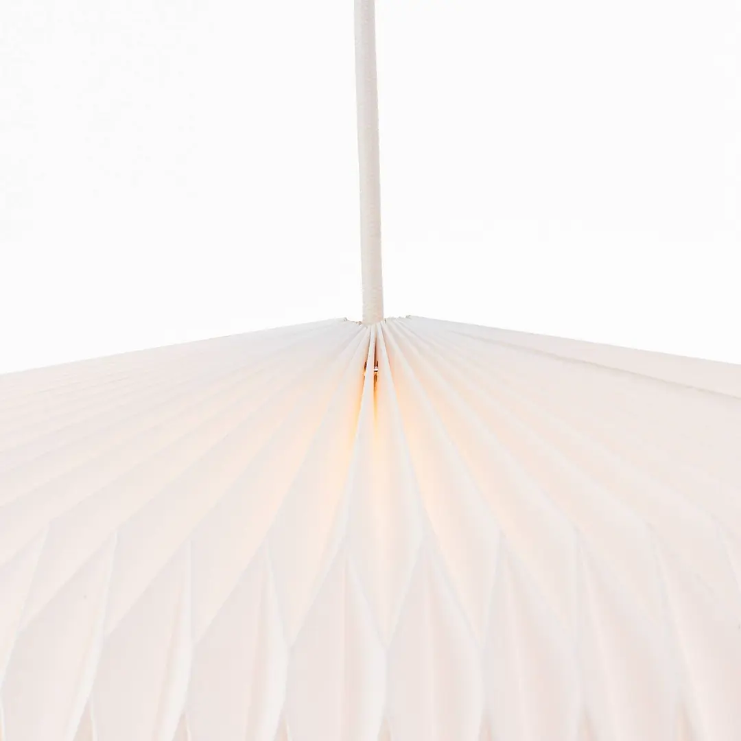 Brilliant Pendelleuchte June mit Schirm aus Pappe