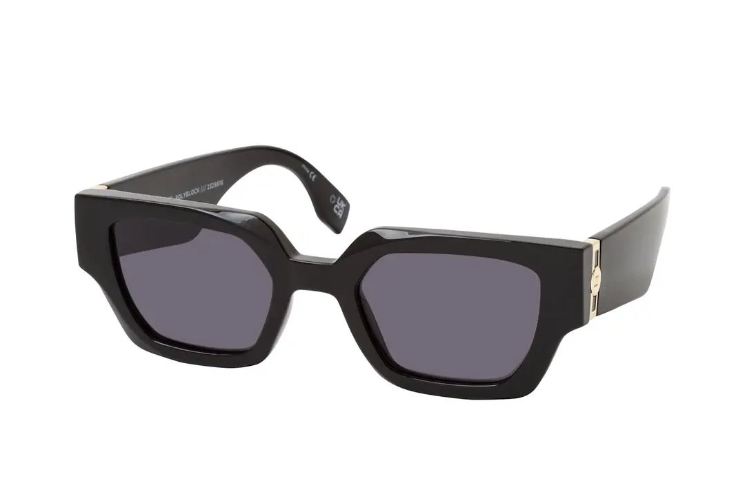Le Specs POLYBLOCK LSU2329616, Quadratische Sonnenbrille, Unisex