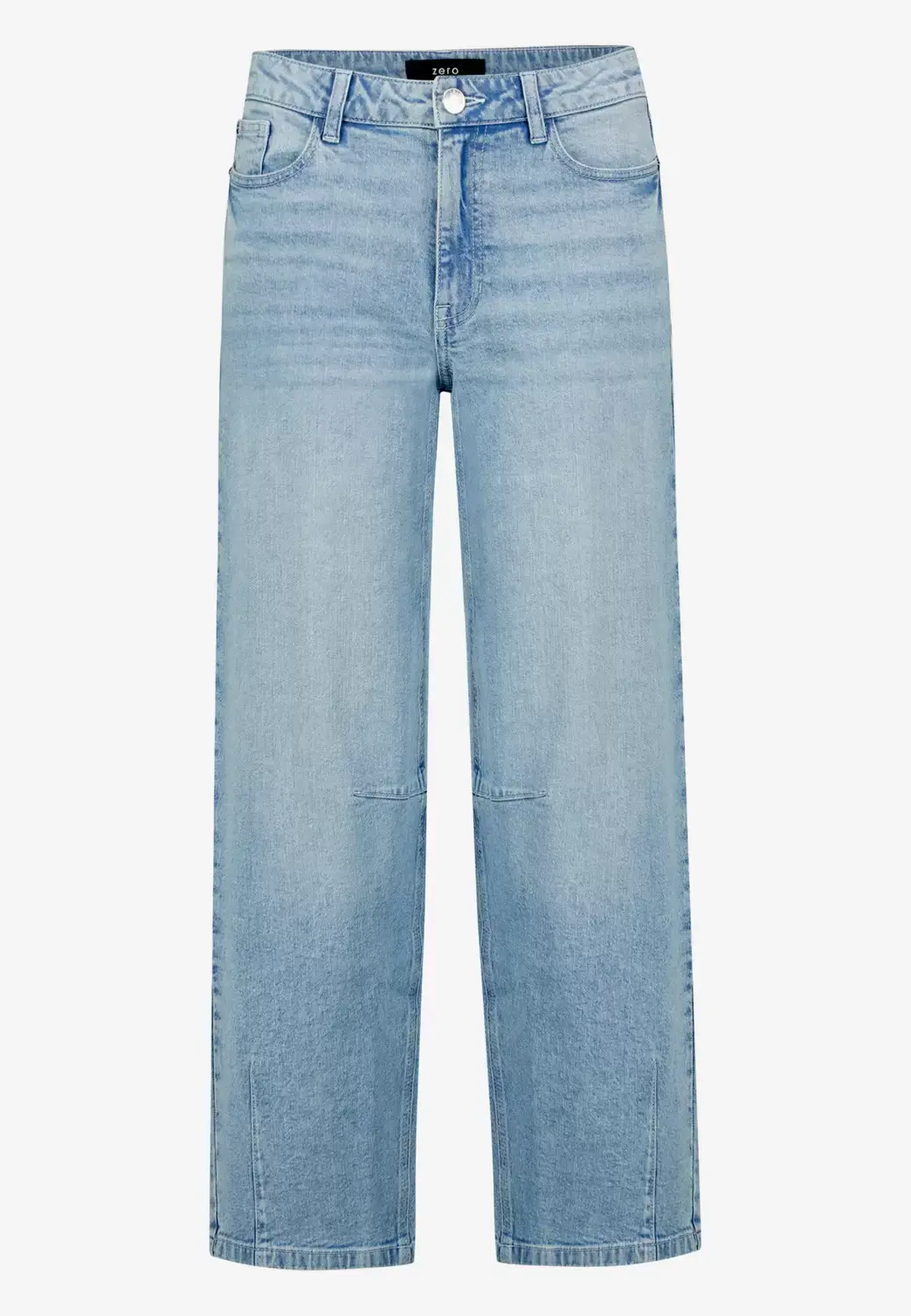 Zero Hose Jeans 1/1 Länge, Light Blue Denim
