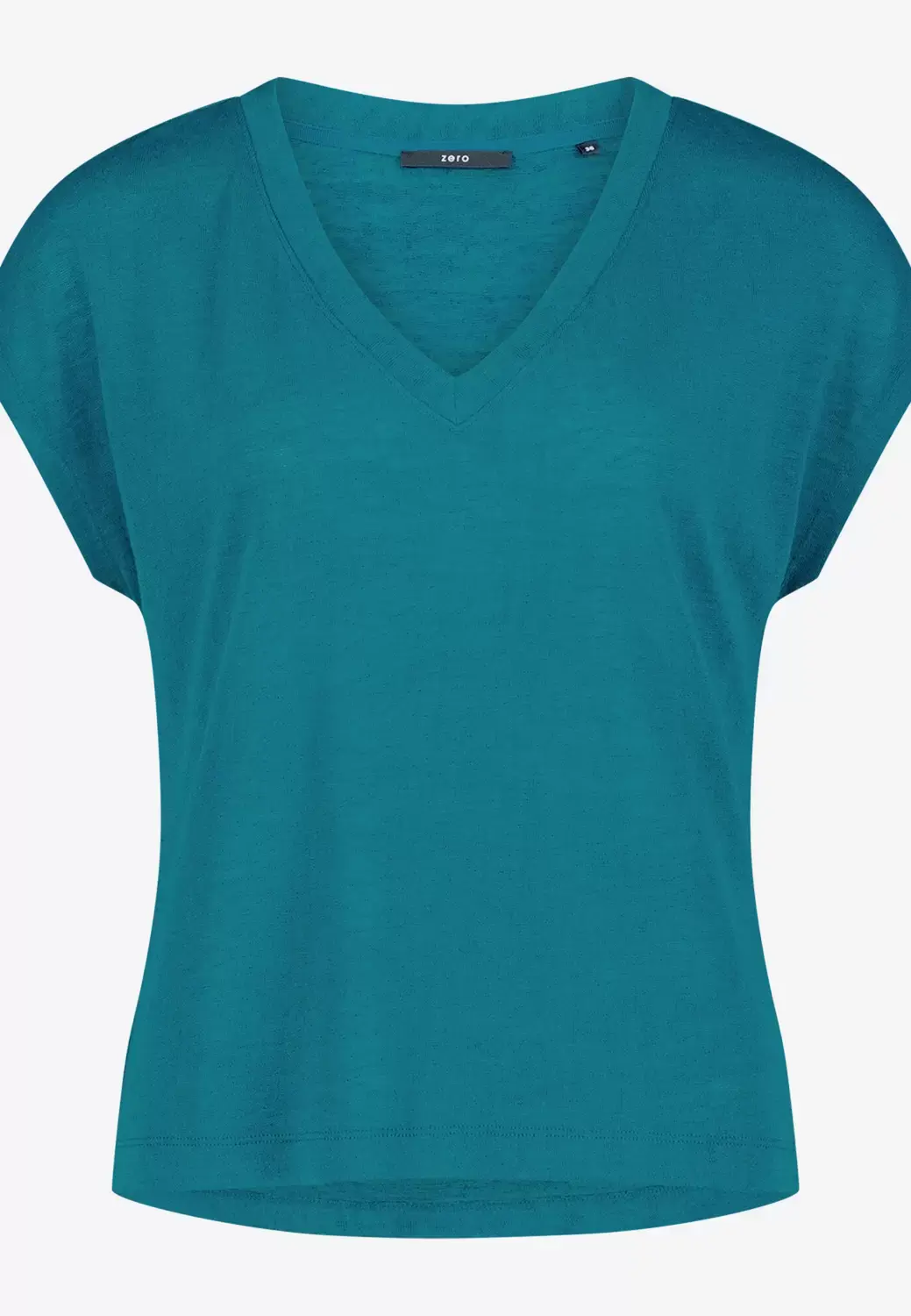 Zero Shirt Kurz ohne Arm, Deep Lagoon