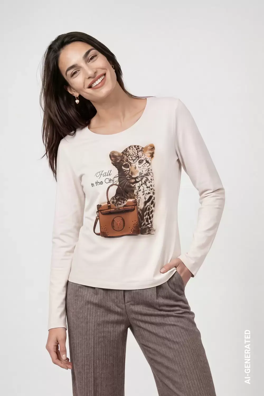 monari Pullover, warm beige