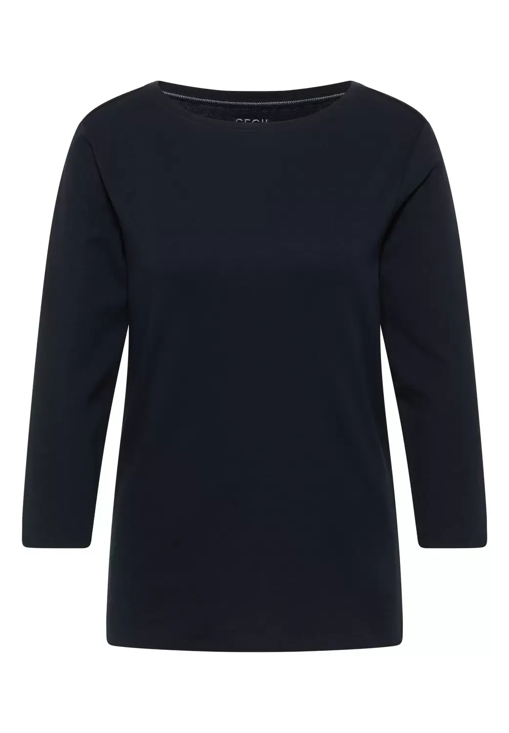 cecil NOS Basic Boatneck, universal blue