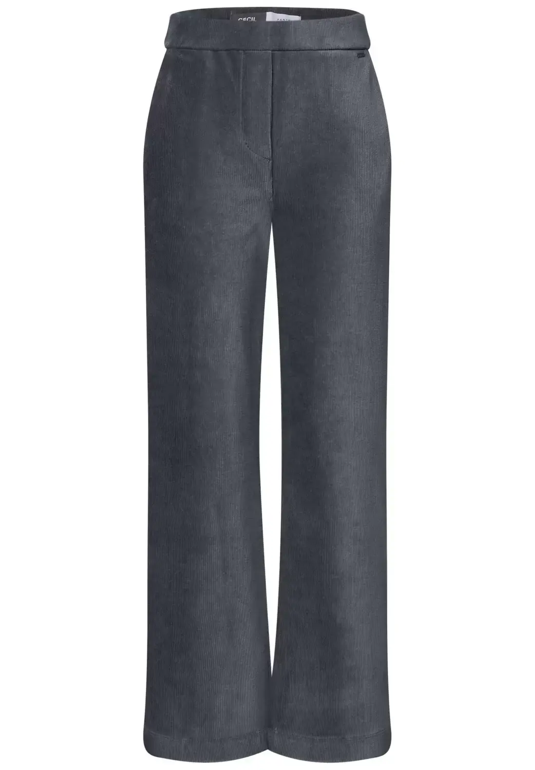 cecil NOS Style Neele Soft Corduroy, stone ash grey