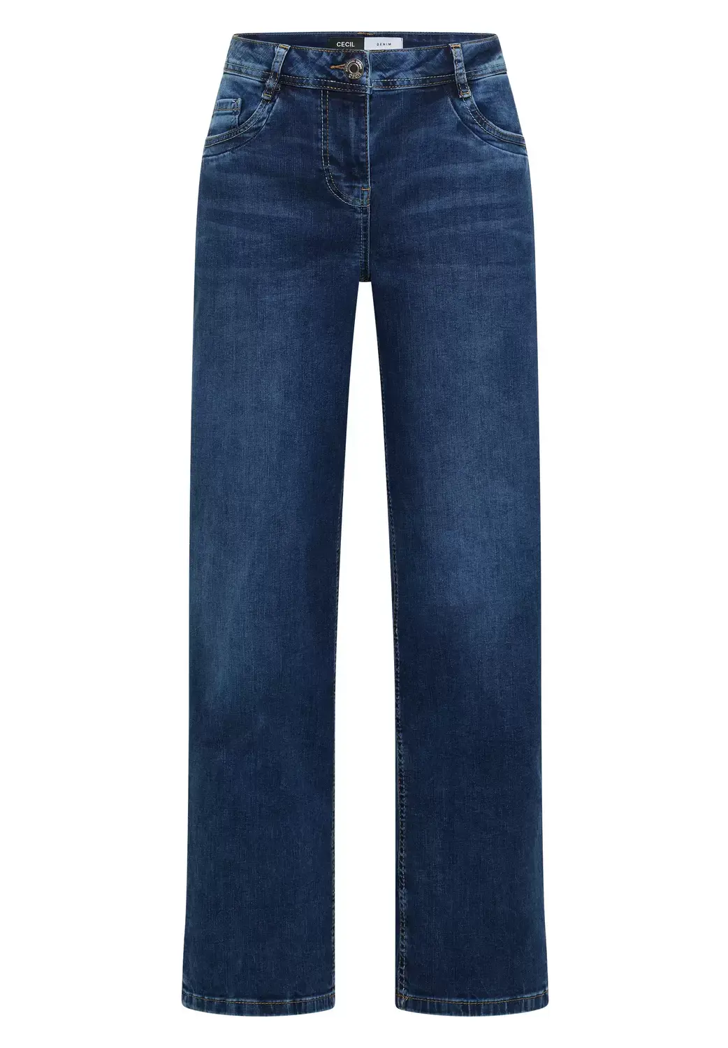 cecil Style TOS Neele Mid Blue Turnu, mid blue wash