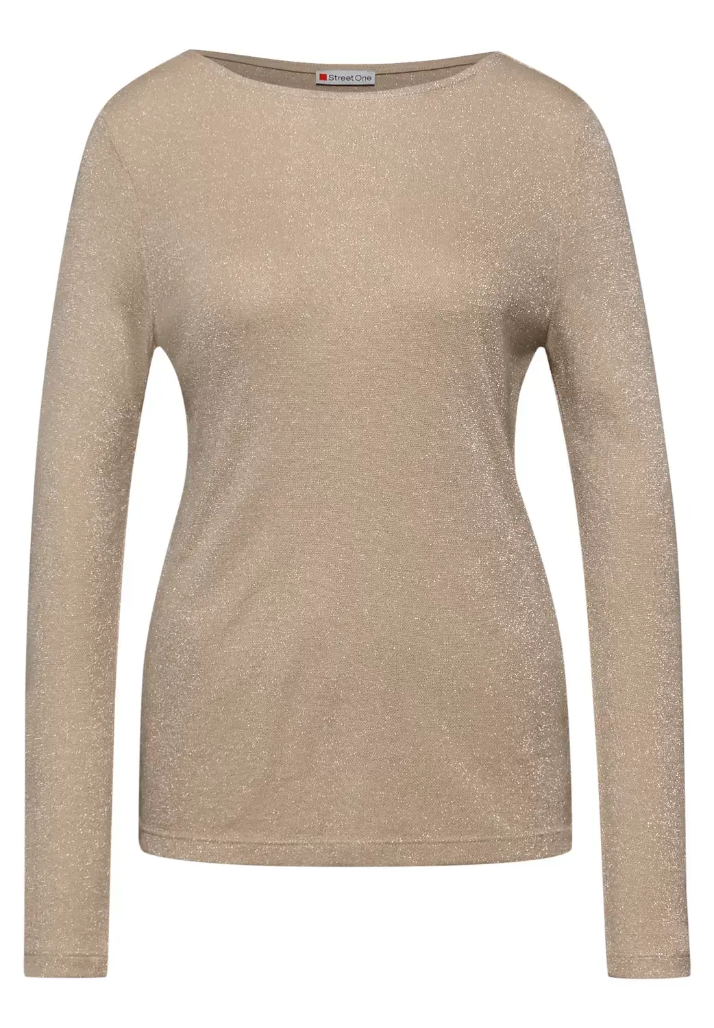 Street One Glitzerndes Langarmshirt
