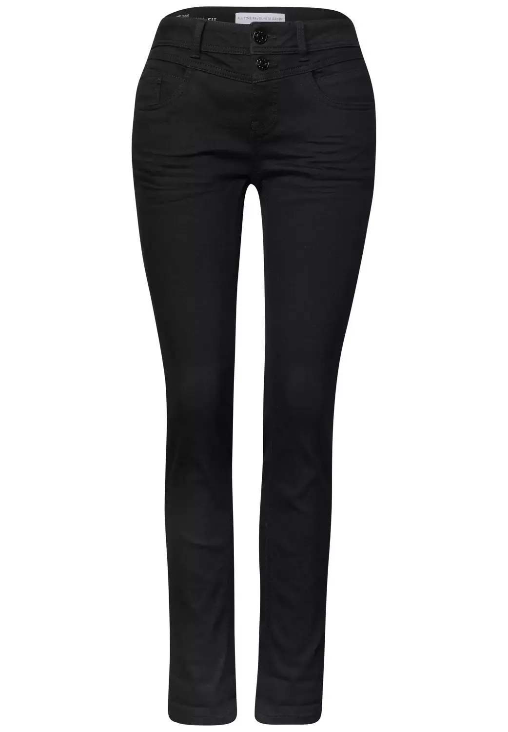 Street One QR Style Jane,mw,black, Black Clean Washed