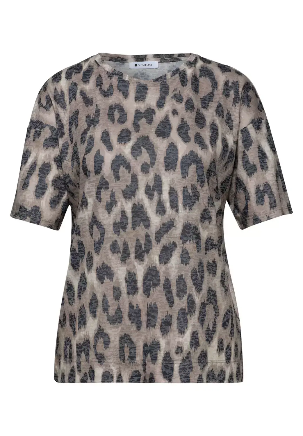 Street One LTD QR printed burn dessin shi, timeless beige