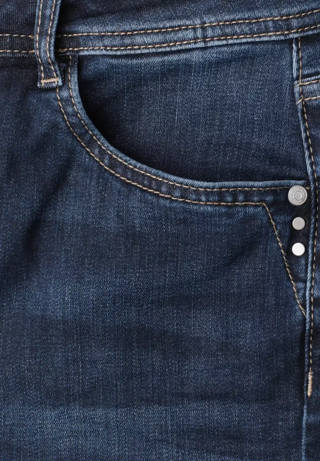 Street One QR Style Blaire Bootcut,hw,dar, Dark Blue Washed