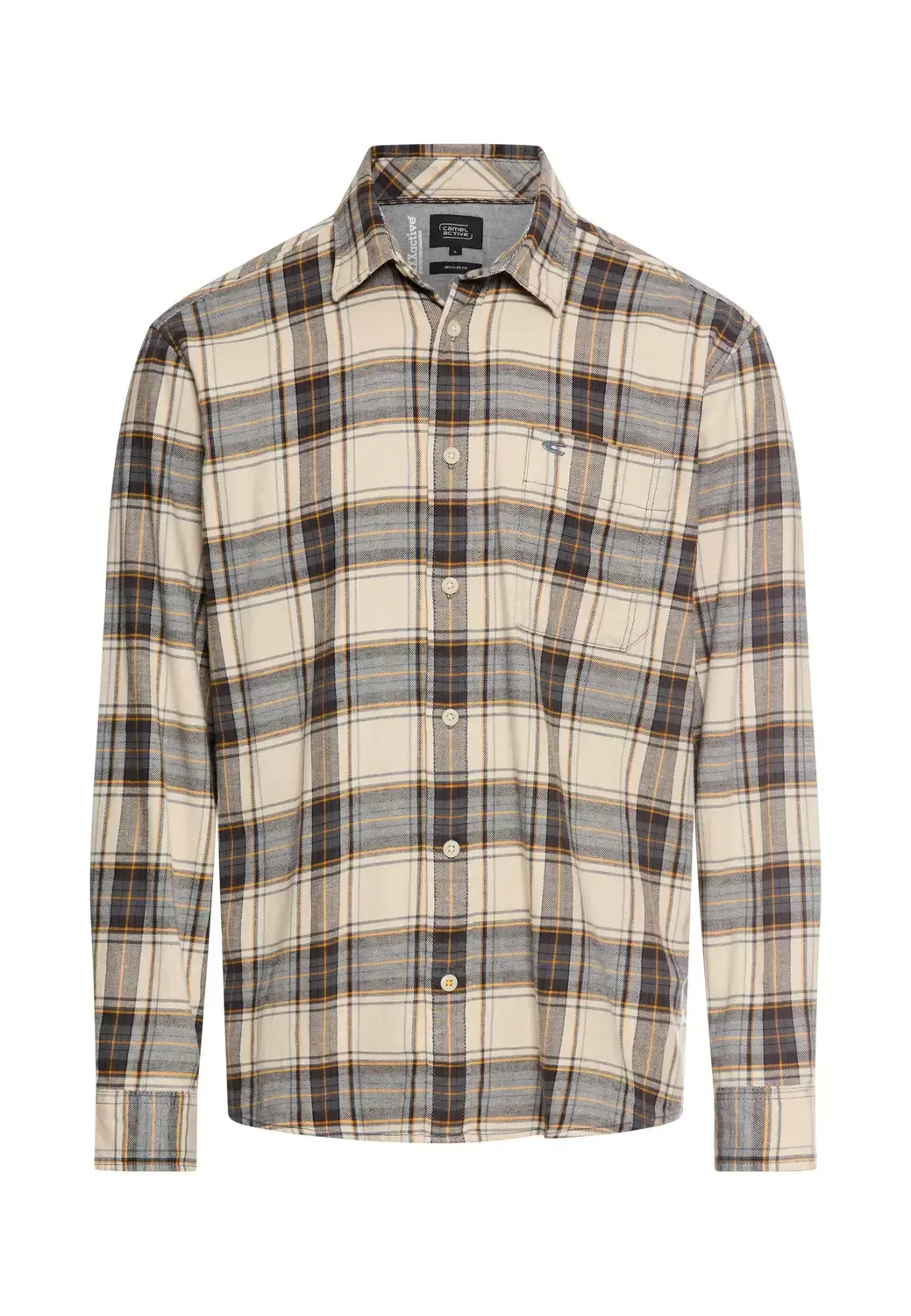 camel active Longsleeve Shirt, Oatmeal