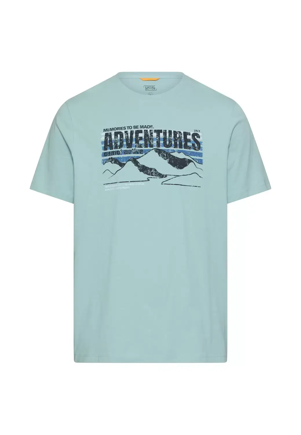 camel active T-shirts 1/2 sleeves, Ocean Green