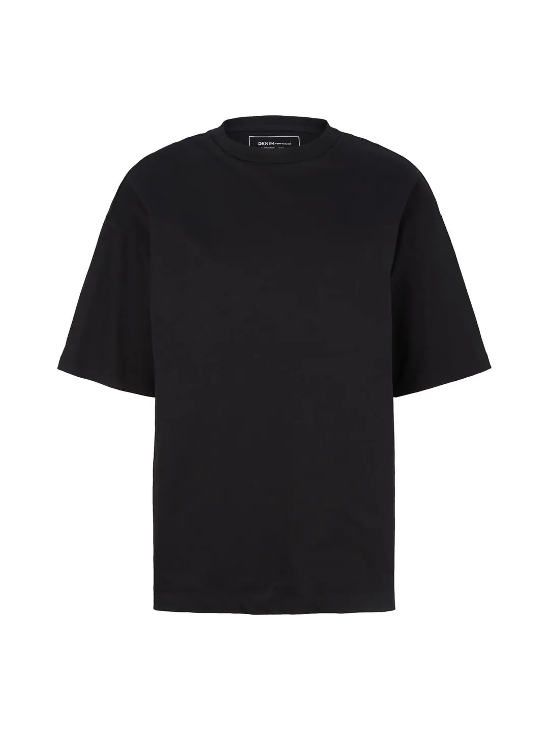 Tom Tailor oversized t-shirt, Black