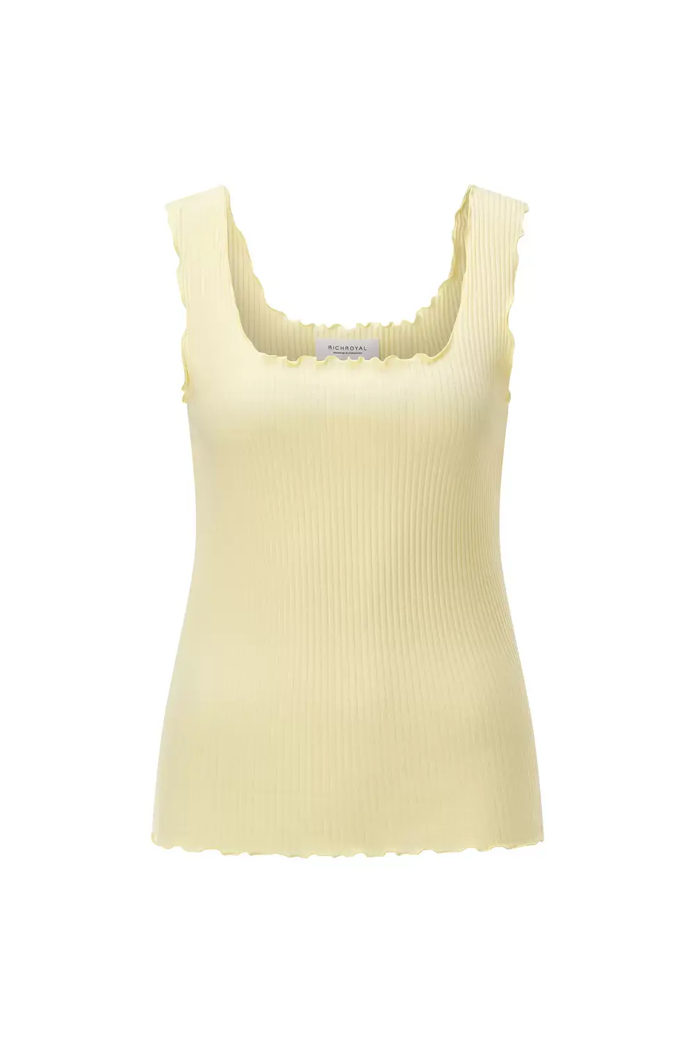 Rich & Royal O Frill Top, soft butter