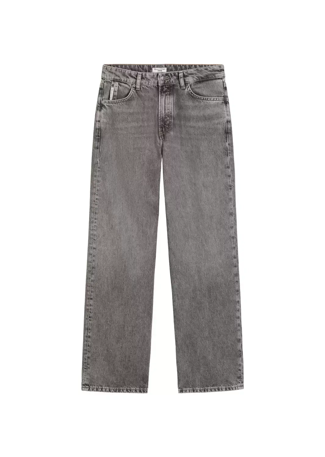 Marc O'Polo DENIM Denim Trousers, High Waist, Wide Le, Medium Grey_Multi_10