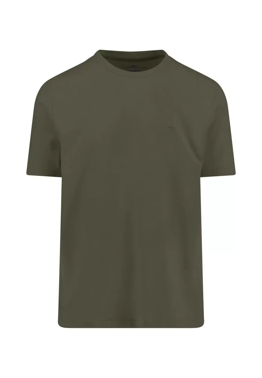 Fynch Hatton Sanforized T-Shirt, dark khaki