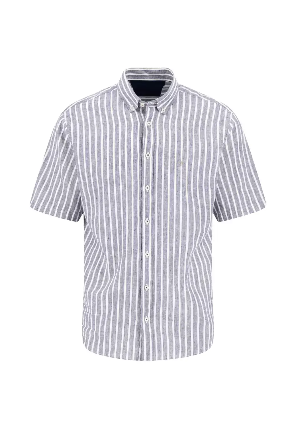 Fynch Hatton Summer Linen Stripe, B.D., 1/2, marine