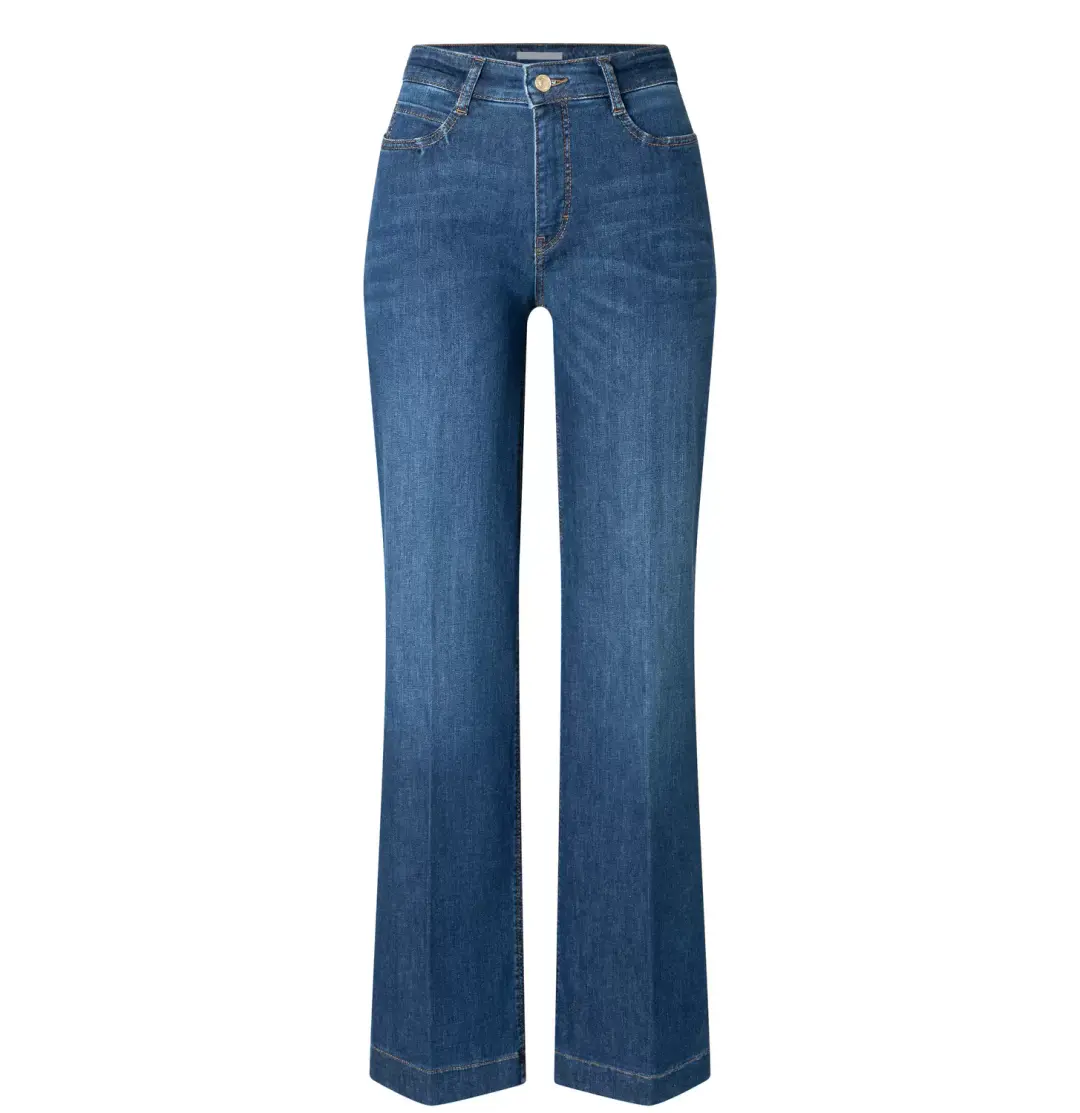 MAC WIDE, fashion blue washed