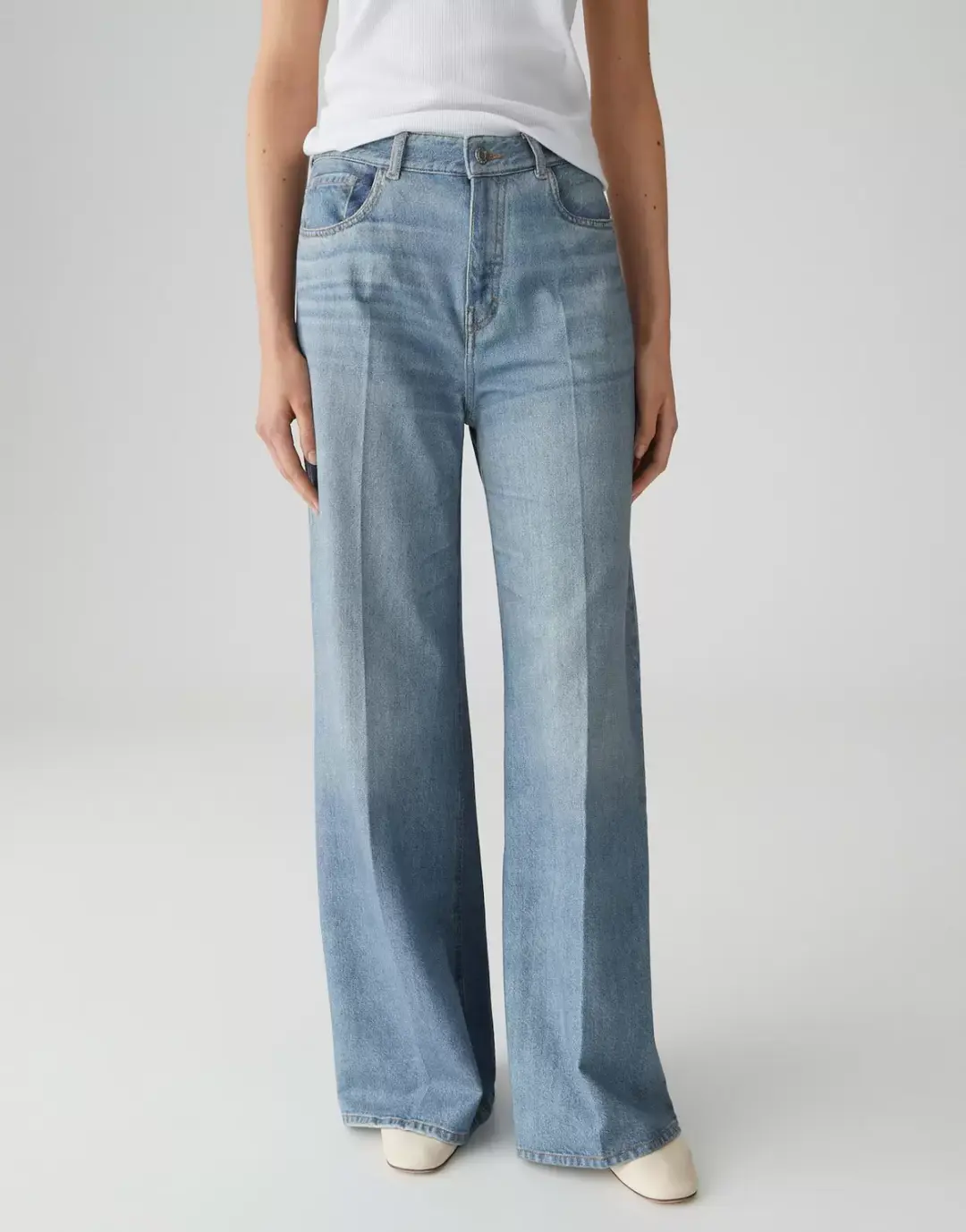 Opus PANTS Capria cruise, mid ancient blue