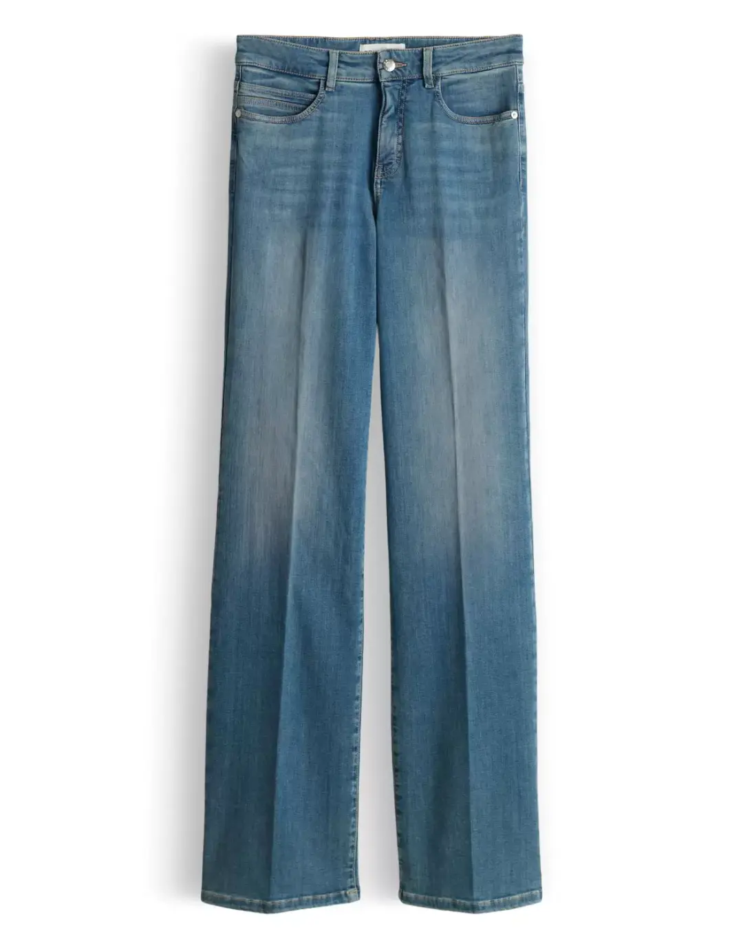 Opus PANTS Melly modern, mid blue