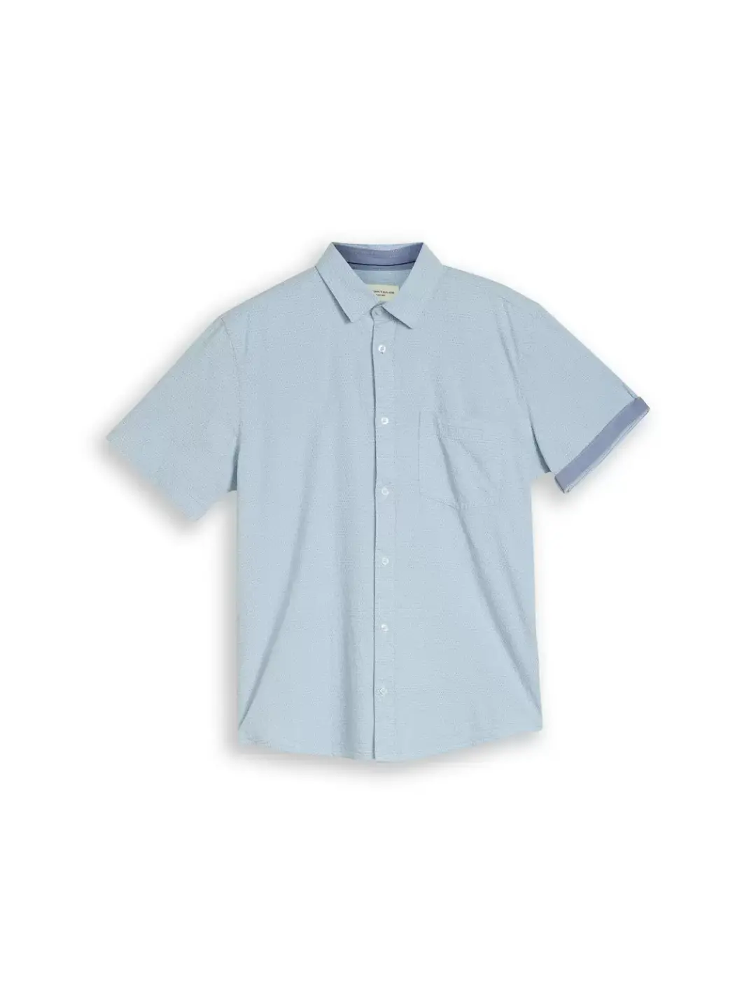 Tom Tailor structured shirt, light blue dot structure