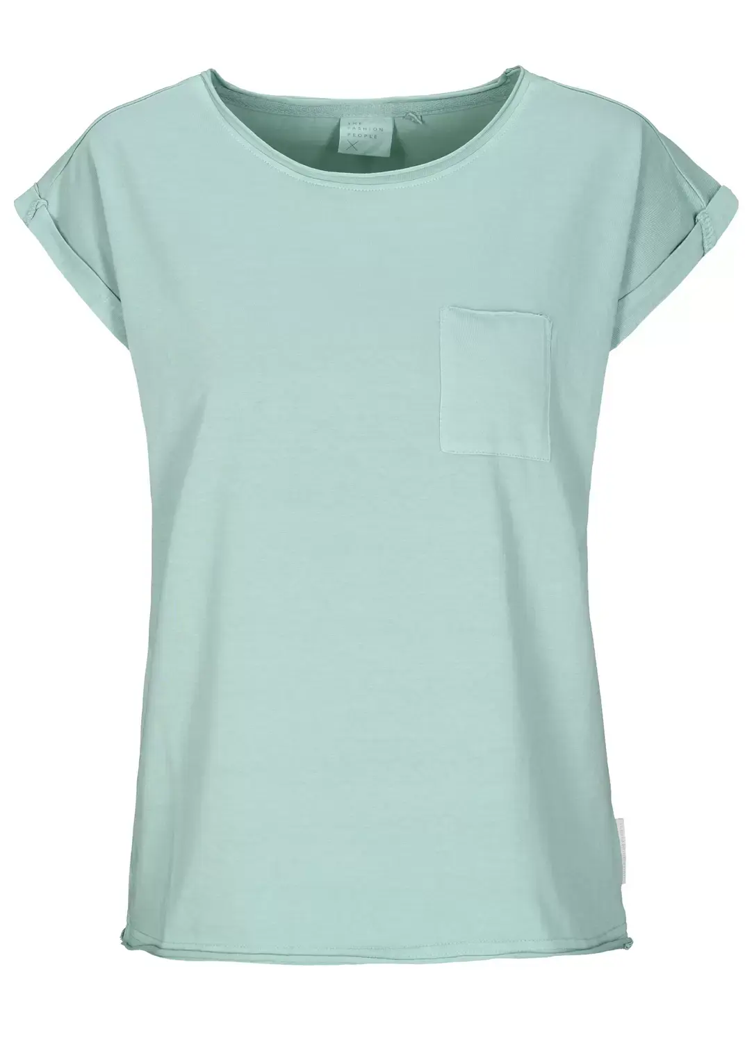 The Fashion People T-Shirt with pocket, SAGE MIST
