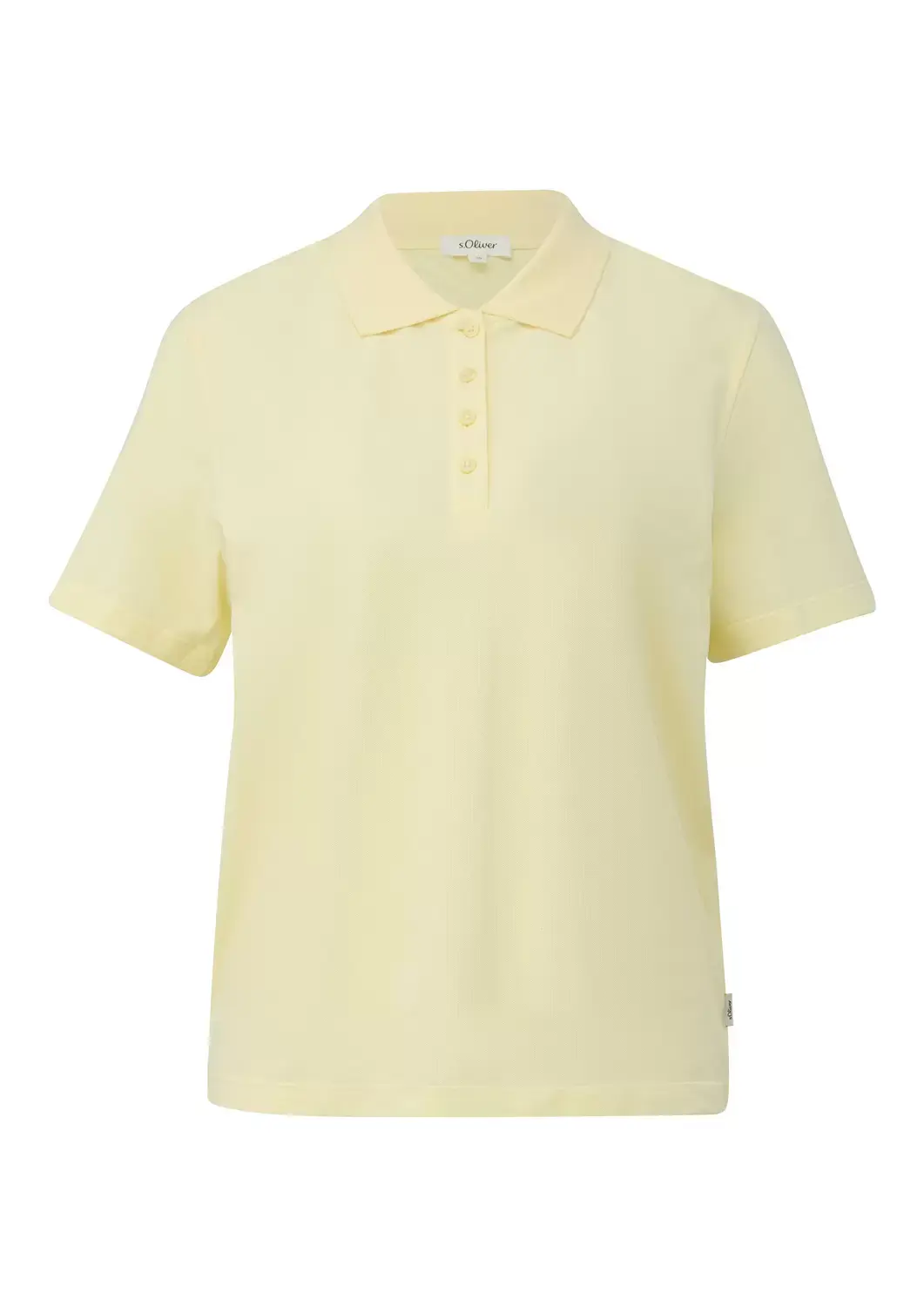 s.Oliver Polo-Shirt, YELLOW