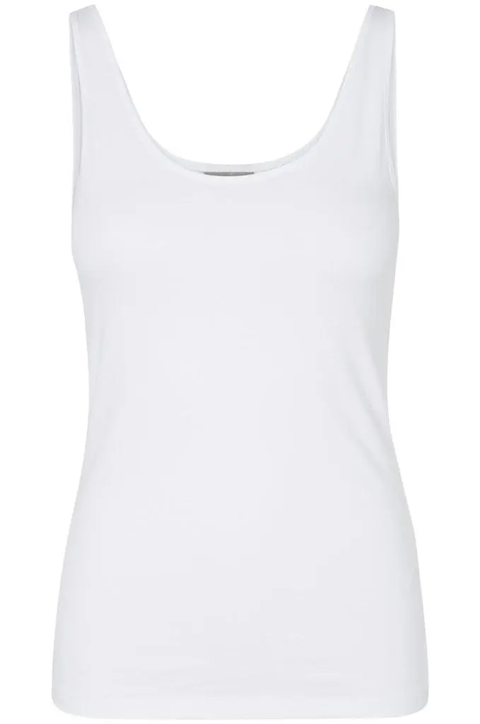 Vero Moda VMMAXI MY SOFT UU TANK TOP NOOS, Bright White