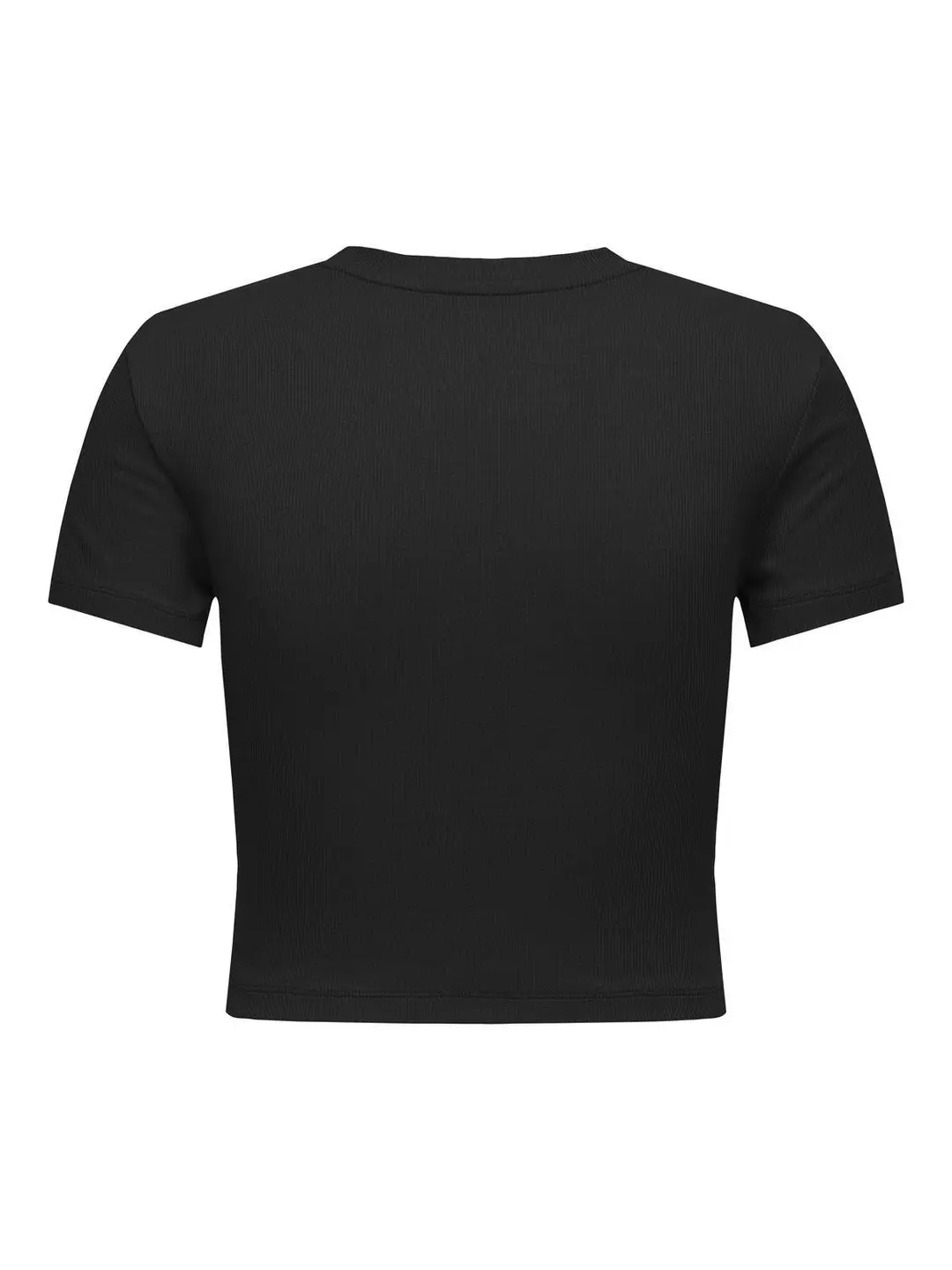 Only ONLBETTY LIFE SS O-NECK SHORT TOP C, Black