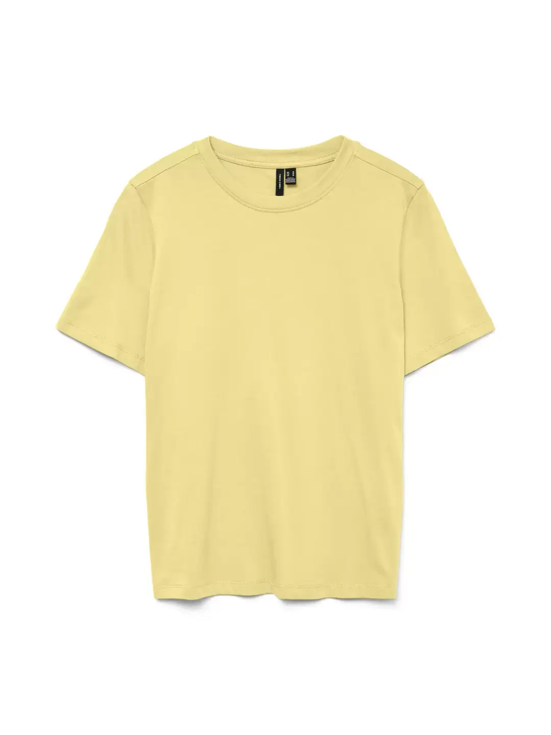 Vero Moda VMPAULINA SS T-SHIRT JRS NOOS, Lemon Meringue