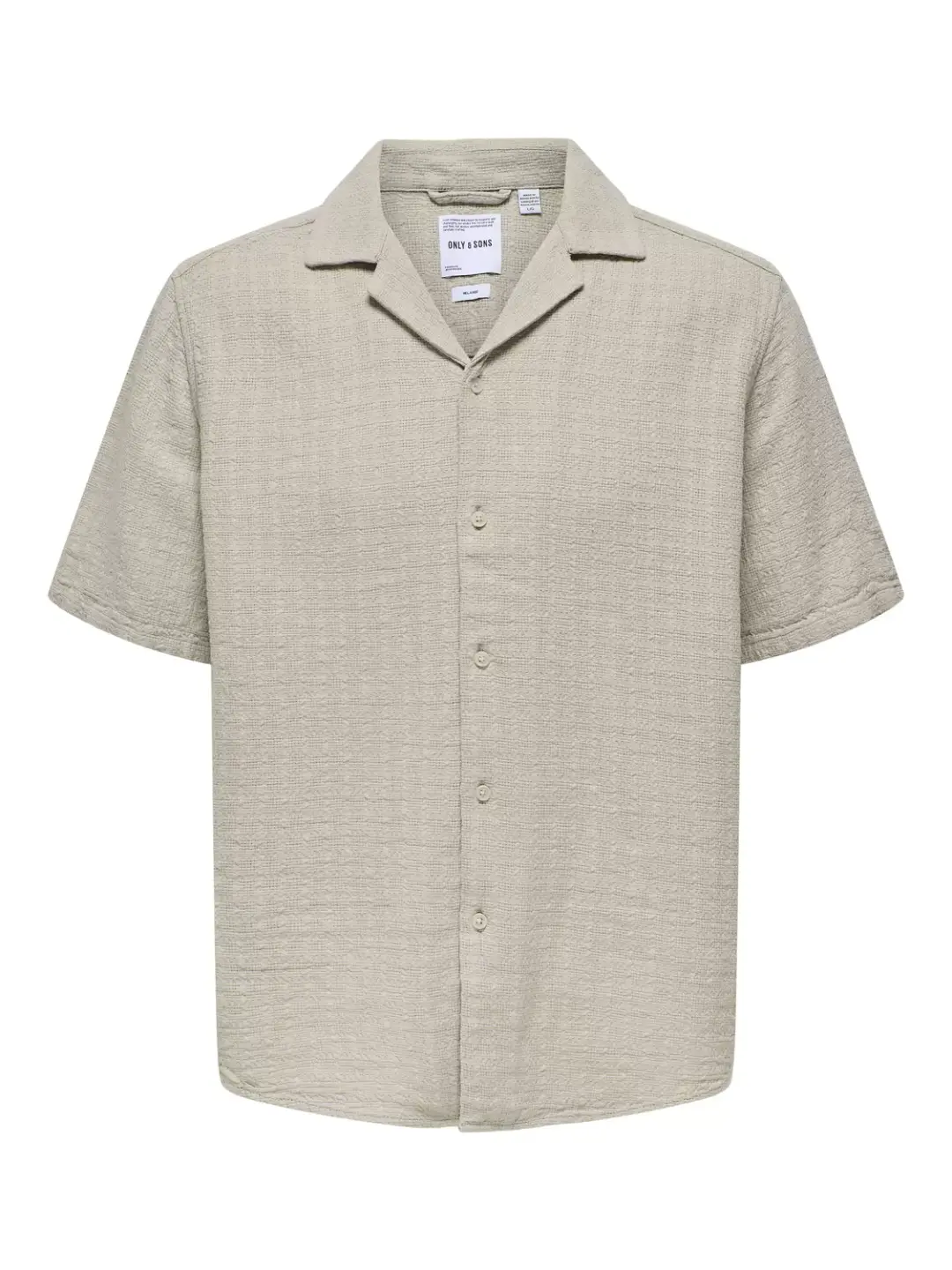 Only & Sons ONSLATHAM RLXSS RESORT LINEN STRUC, Silver Lining