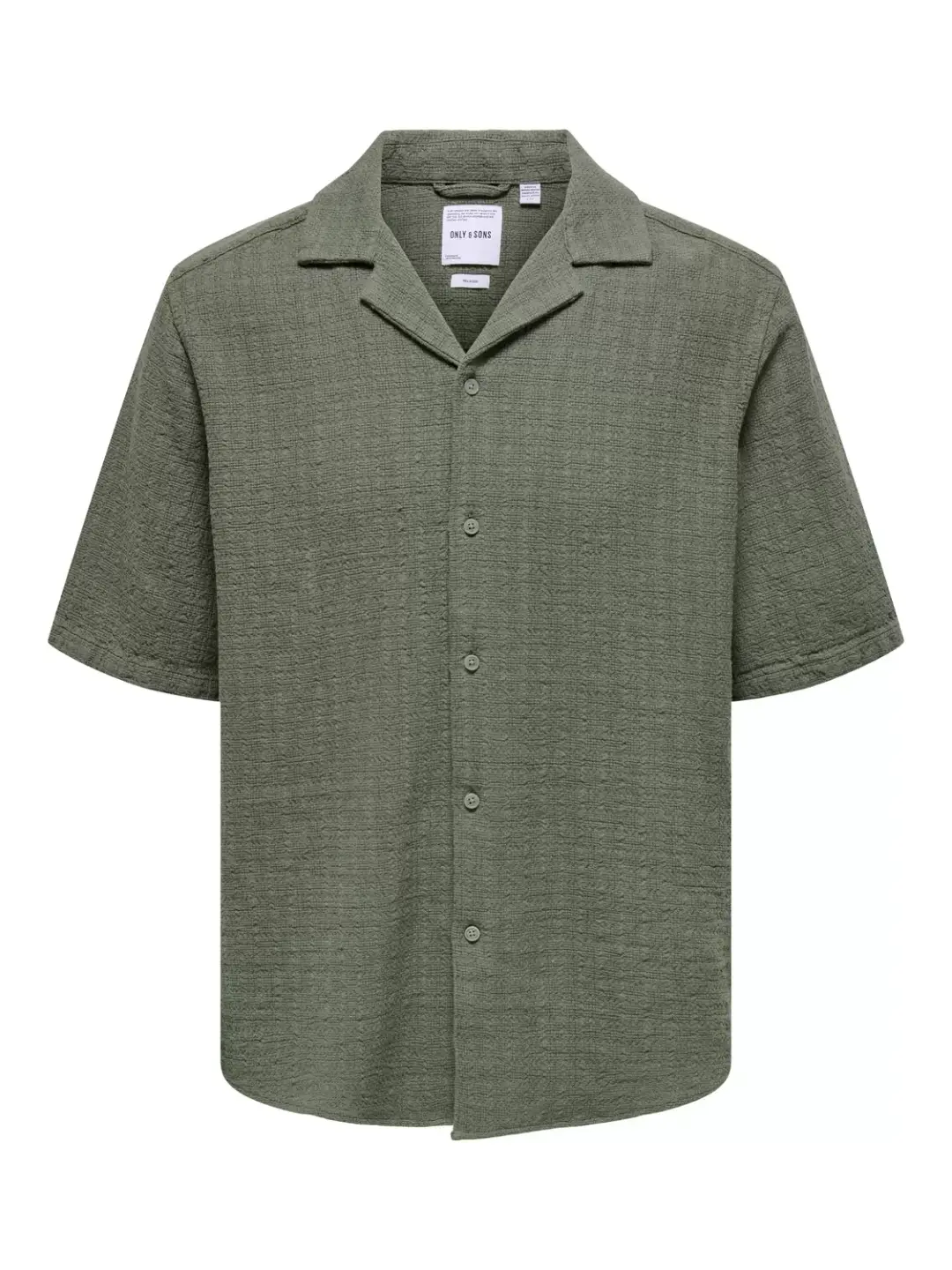 Only & Sons ONSLATHAM REG RESORT STRUC 0257 NOO, Dusty Olive