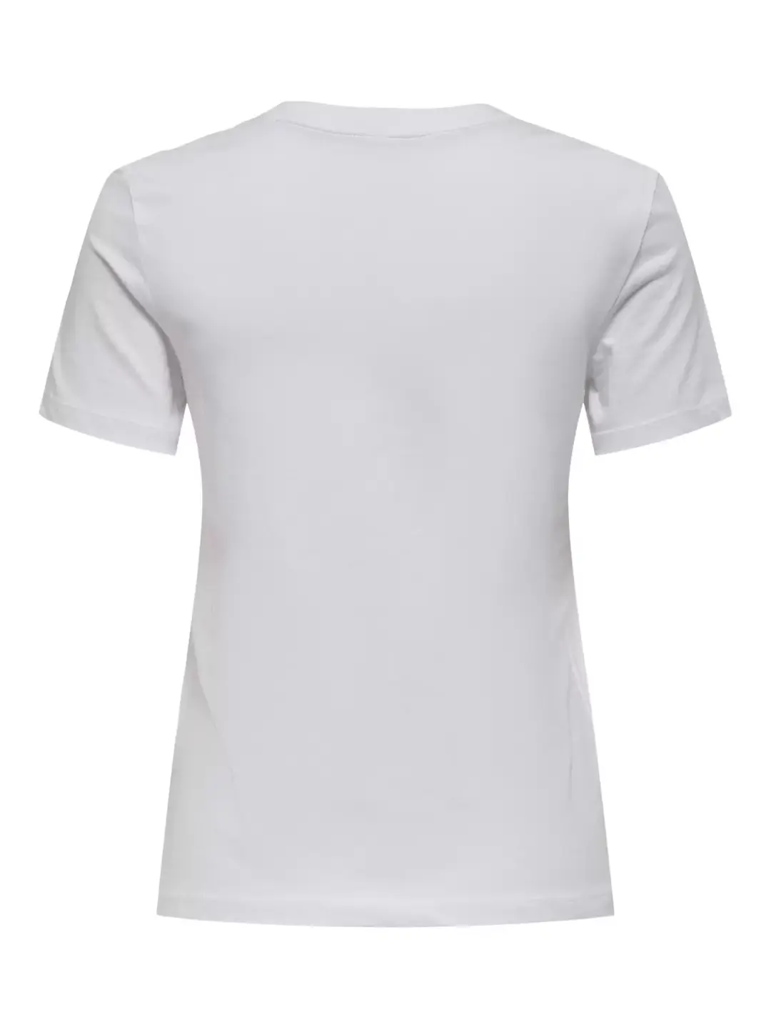 Only ONLFUN LIFE REG S/S O-NECK TOP BOX, Bright White/Bubbletea