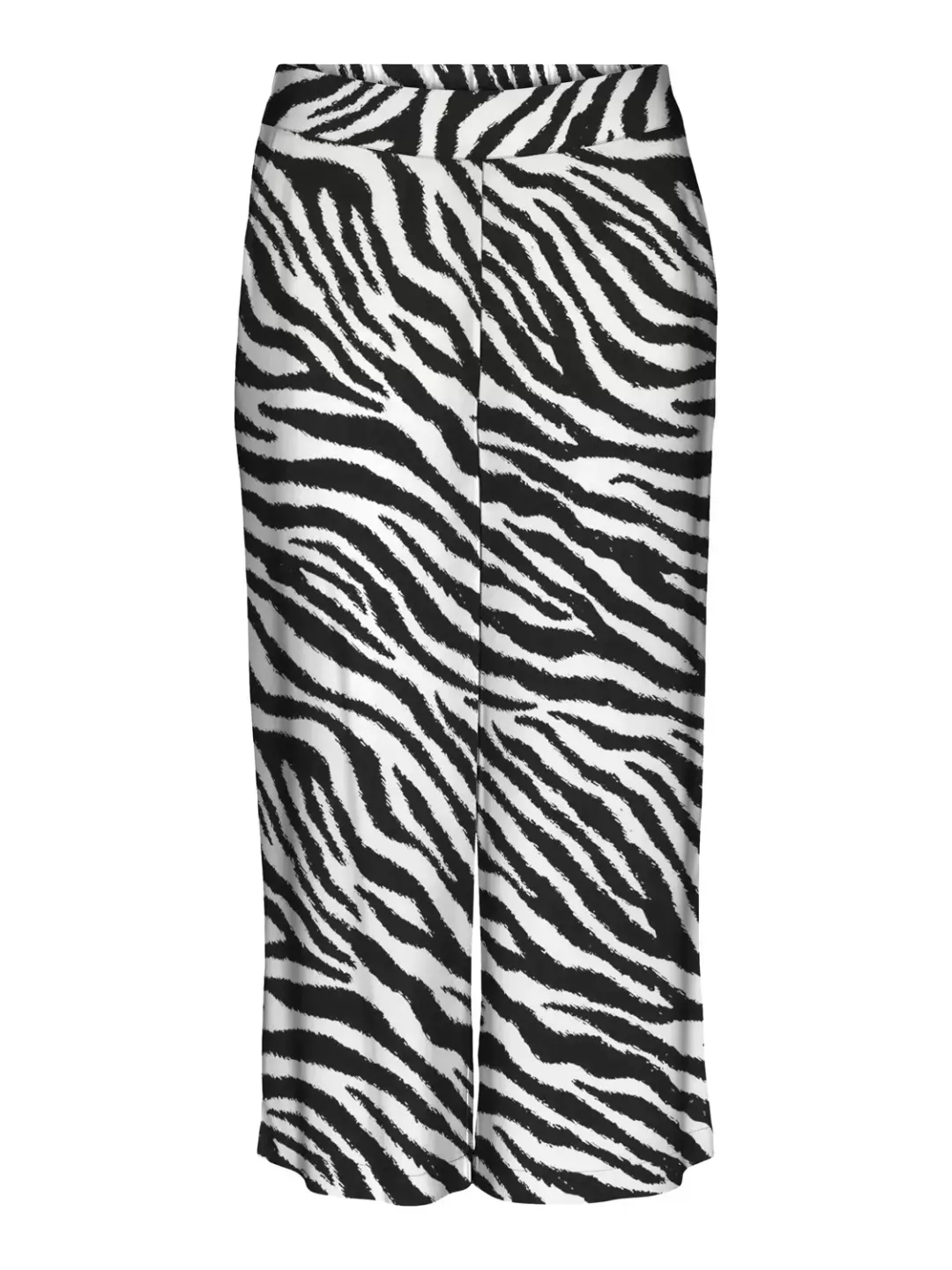 Vero Moda VMEASY JOY HW CULOTTE PANTS WVN GA, Birch/Zebra