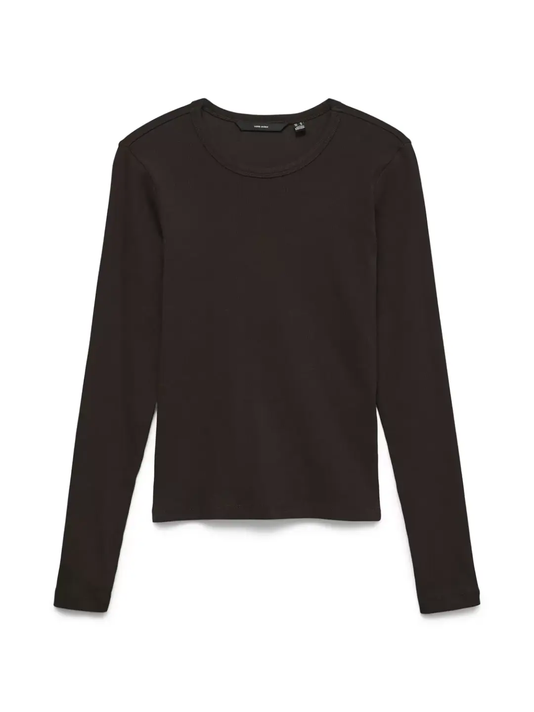 Vero Moda VMCHLOE LS SHORT TOP JRS NOOS, Chocolate Torte