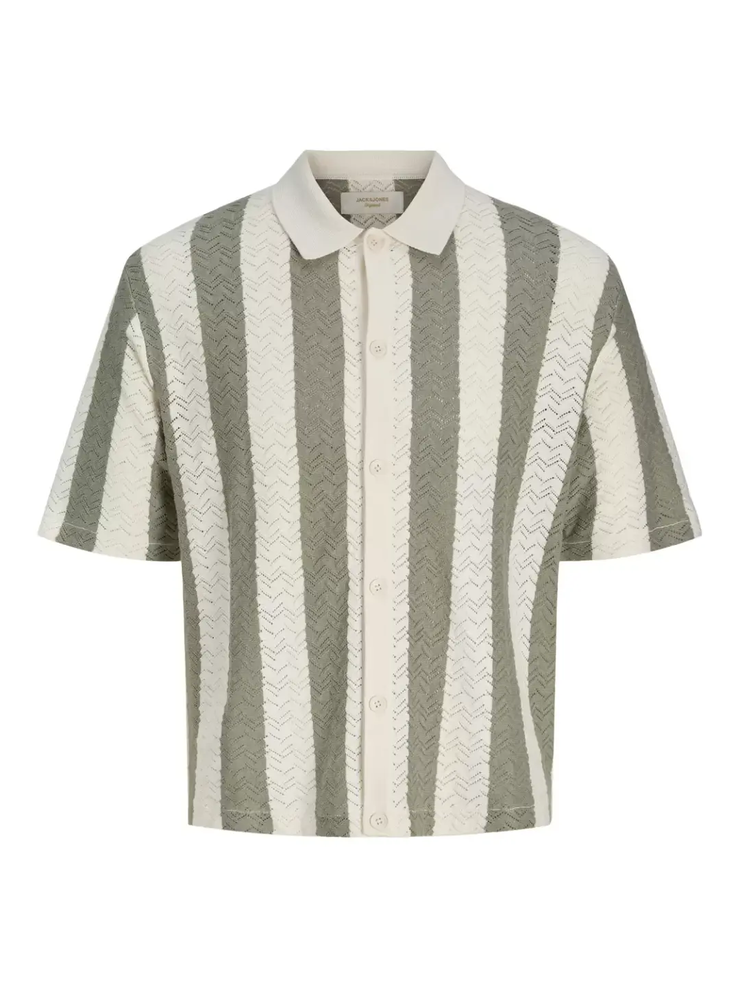 jack & jones JORTYLER KNIT SS POLO SN, Sea Salt/Sea Grass