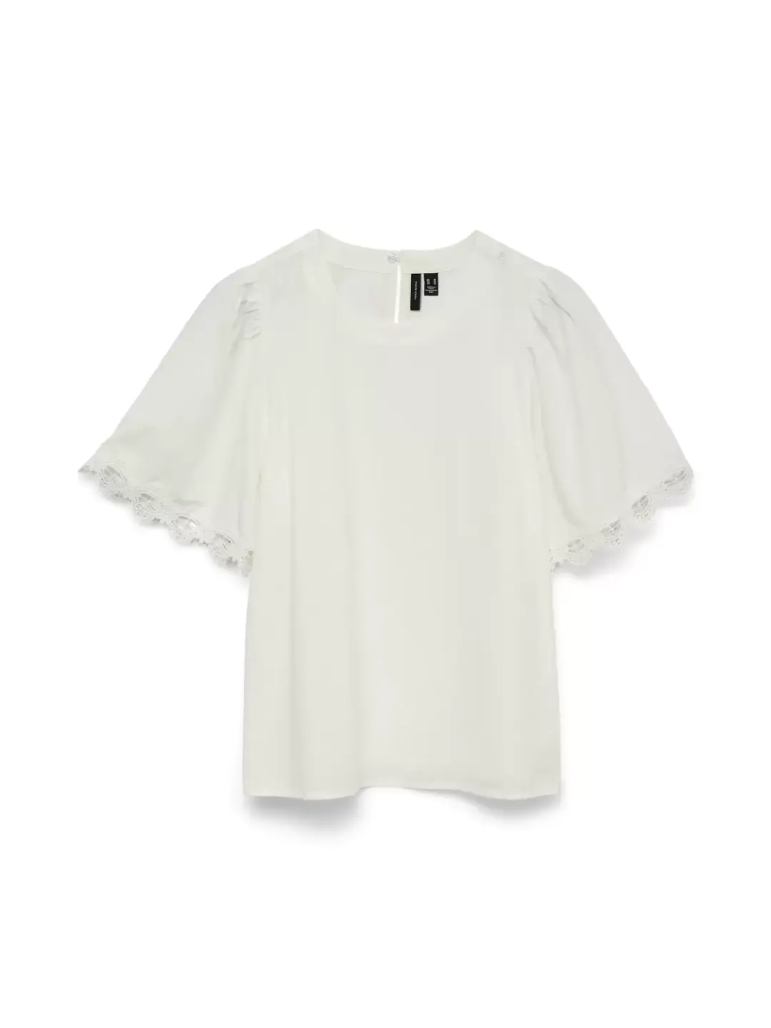 Vero Moda VMSANA 2/4 TOP WVN, Snow White
