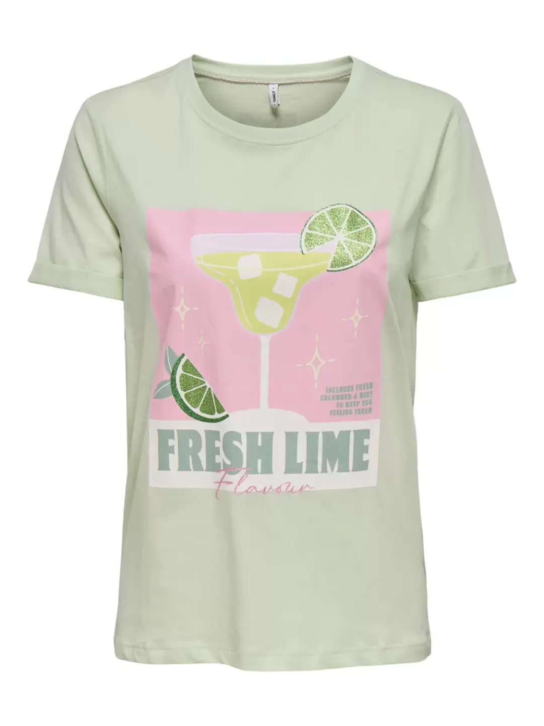 Only ONLKITA LIFE S/S DRINKS TOP BOX JRS – Grün