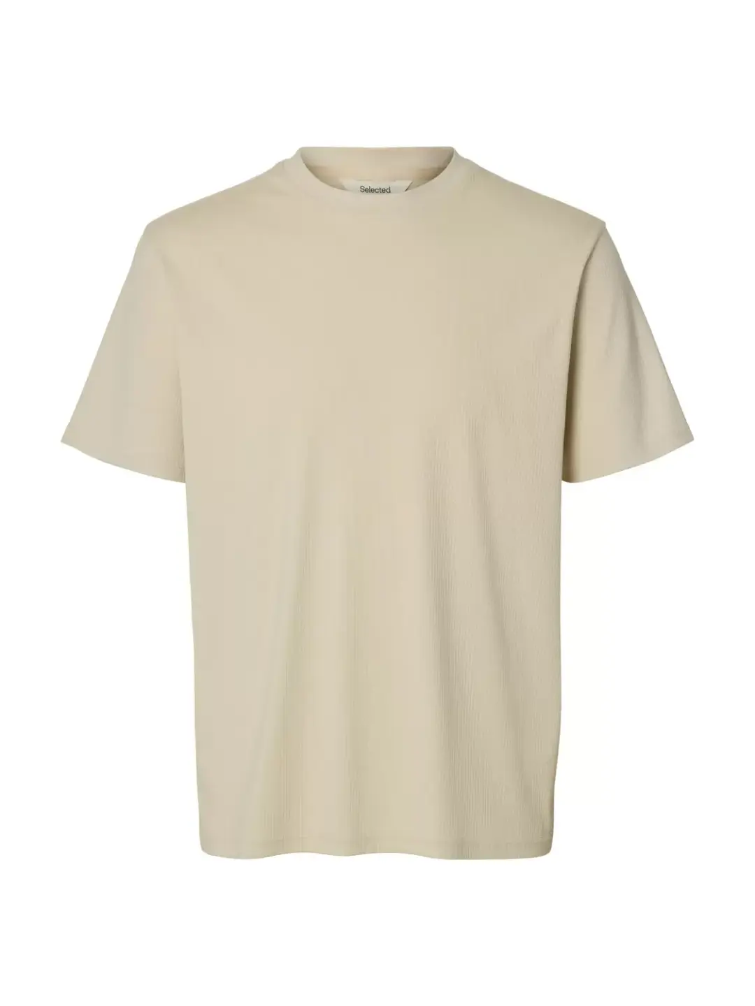 Selected SLHSPENCER RIB SS O-NECK TEE NOOS