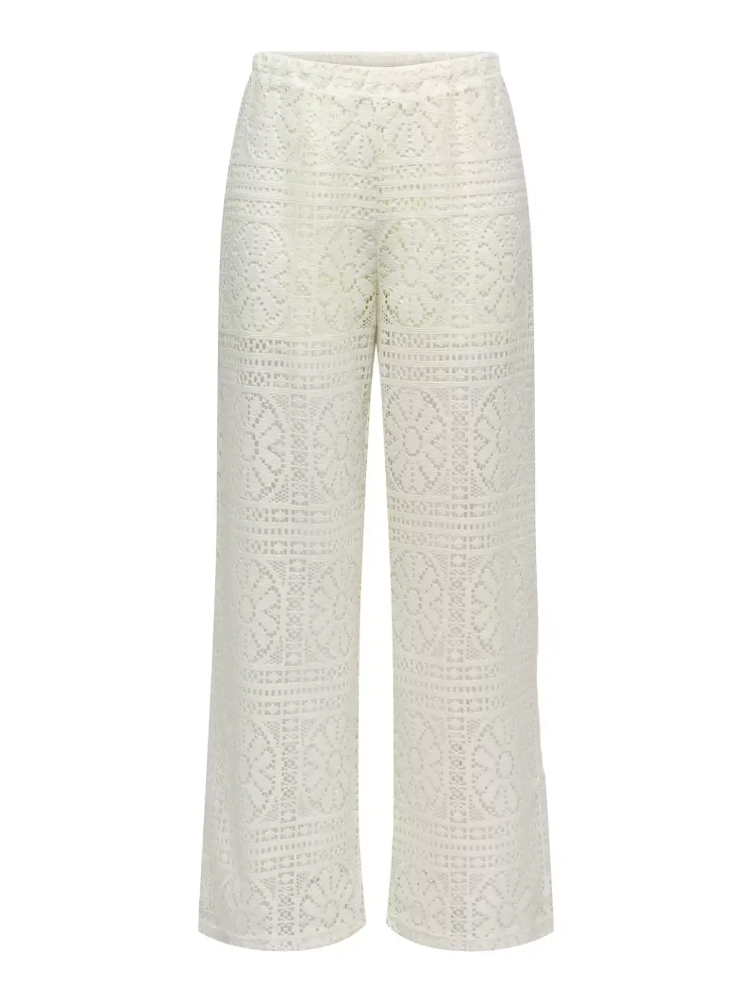 Only ONLLIAN LACE WIDE PANTS JRS, Birch