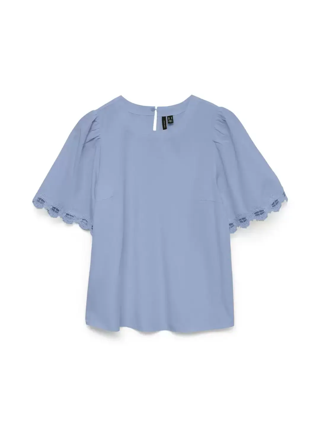 Vero Moda VMSANA 2/4 TOP WVN, Brunnera Blue