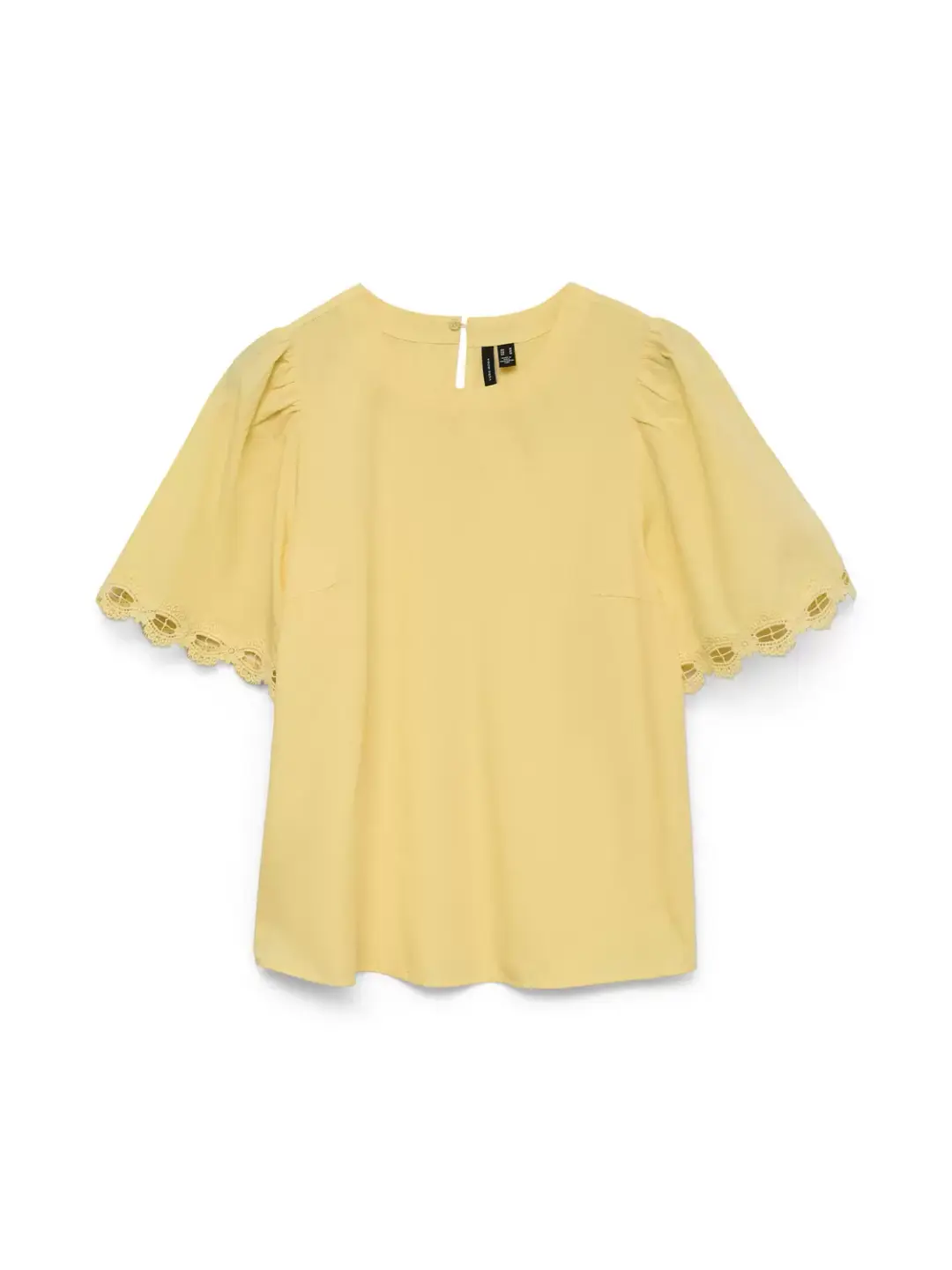 Vero Moda VMSANA 2/4 TOP WVN, Golden Haze