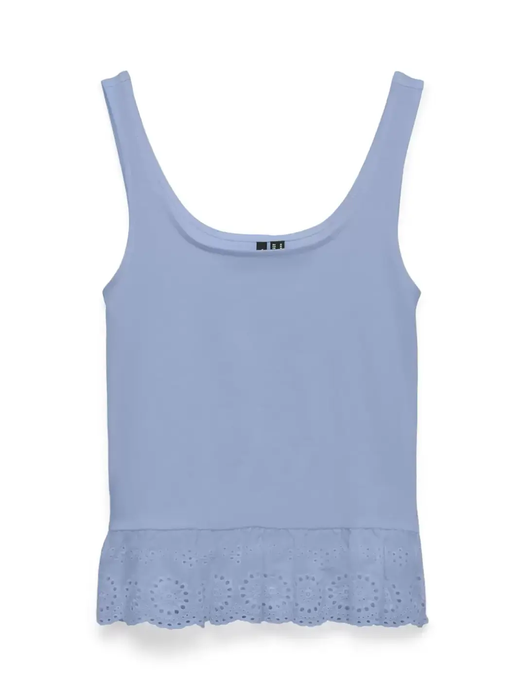 Vero Moda VMJANNI SINGLET SHORT TOP JRS GA, Brunnera Blue