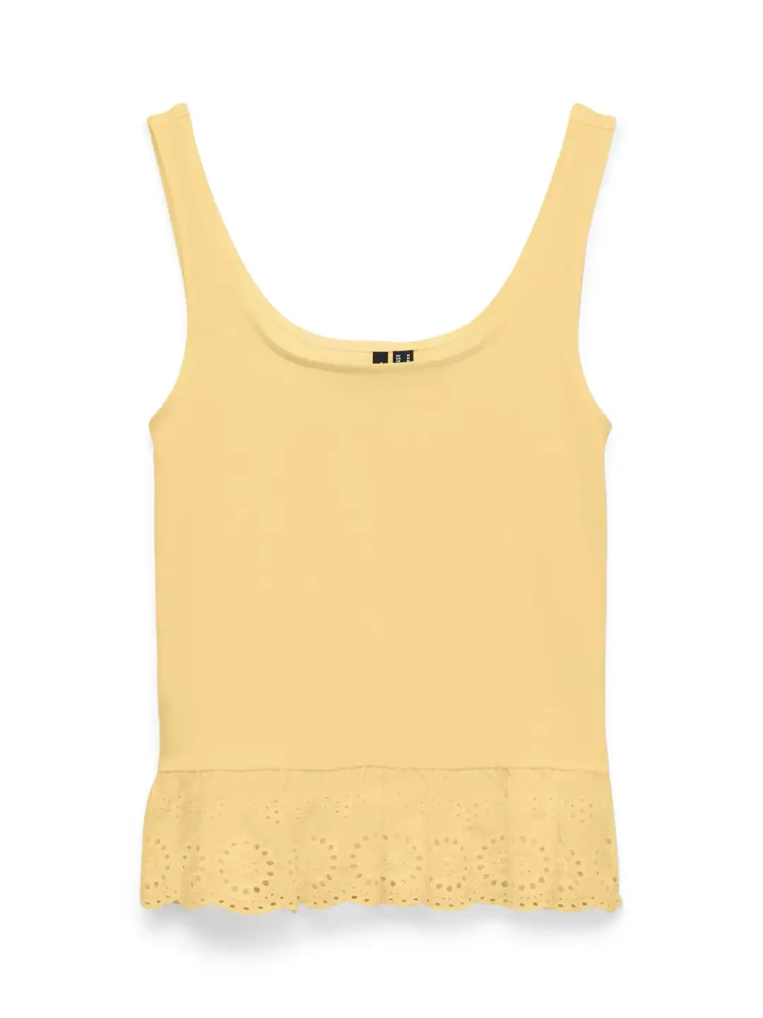 Vero Moda VMJANNI SINGLET SHORT TOP JRS GA, Golden Haze