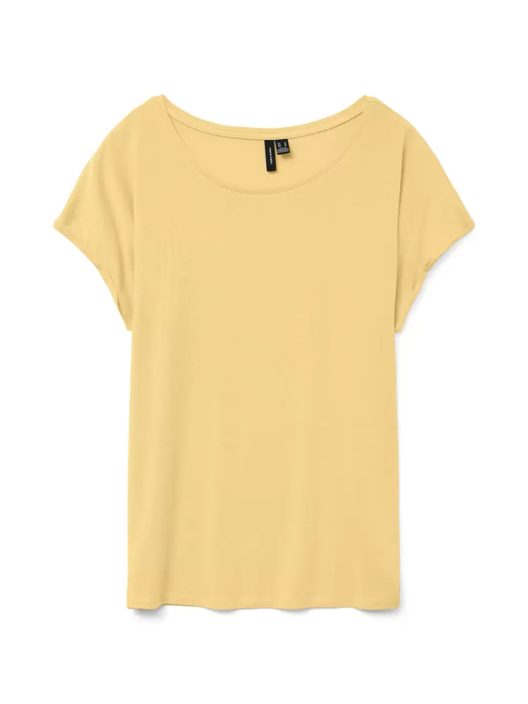 Vero Moda VMAVA PLAIN SS TOP JRS NOOS, Golden Haze
