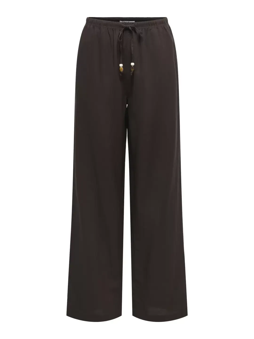 Only ONLISOLA MW PULL-UP WIDE PANT PNT, Coffee Bean