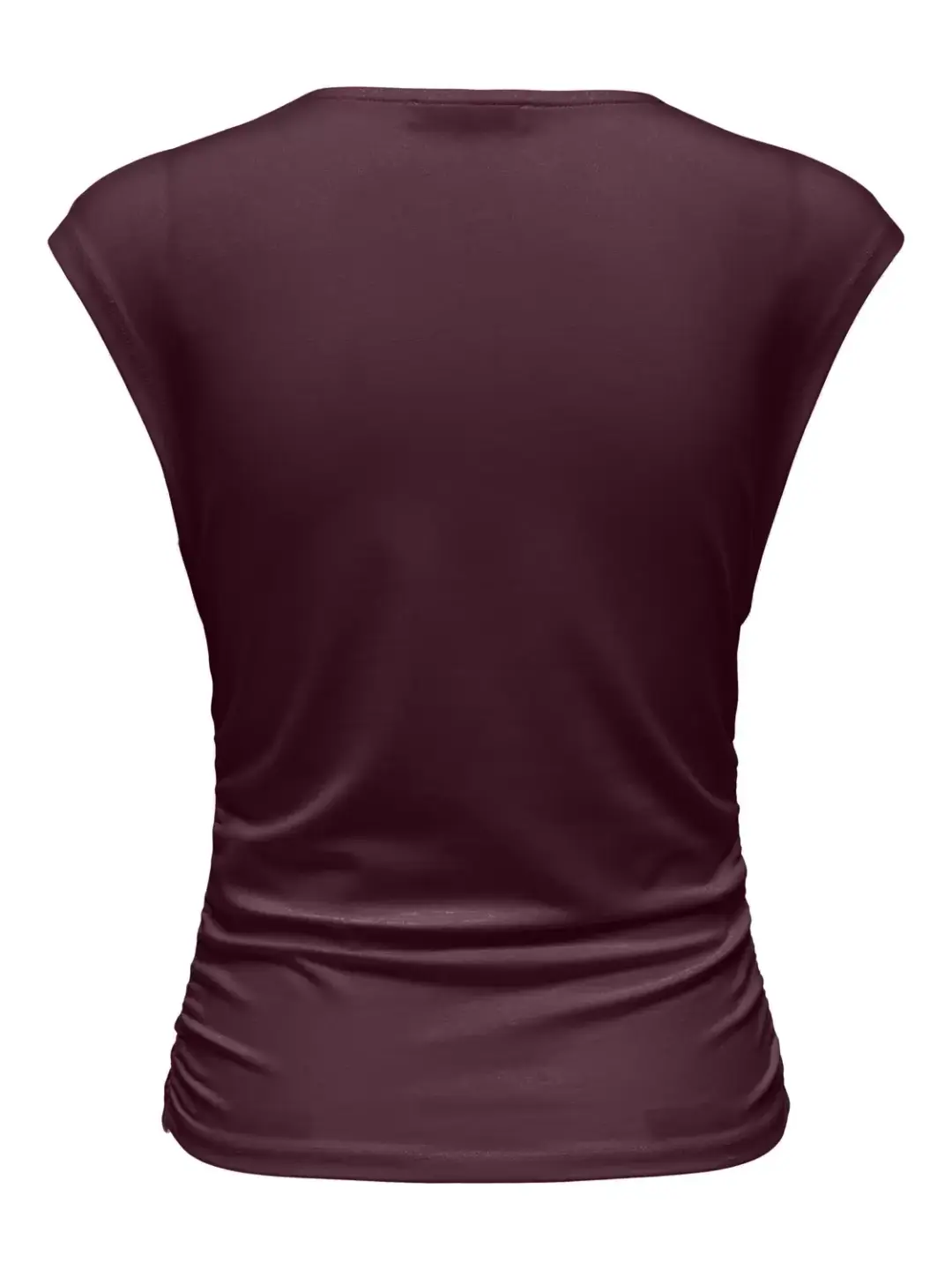 Only ONLMIRA CAPSL RUCHING TOP JRS NOOS – Rot