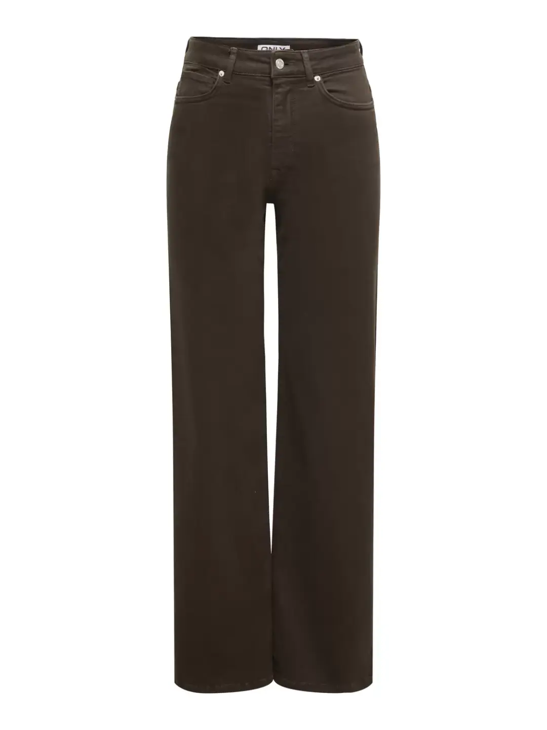 Only ONLMADISON BLUSH HW WIDE COLOR DNM, Dark Brown Denim