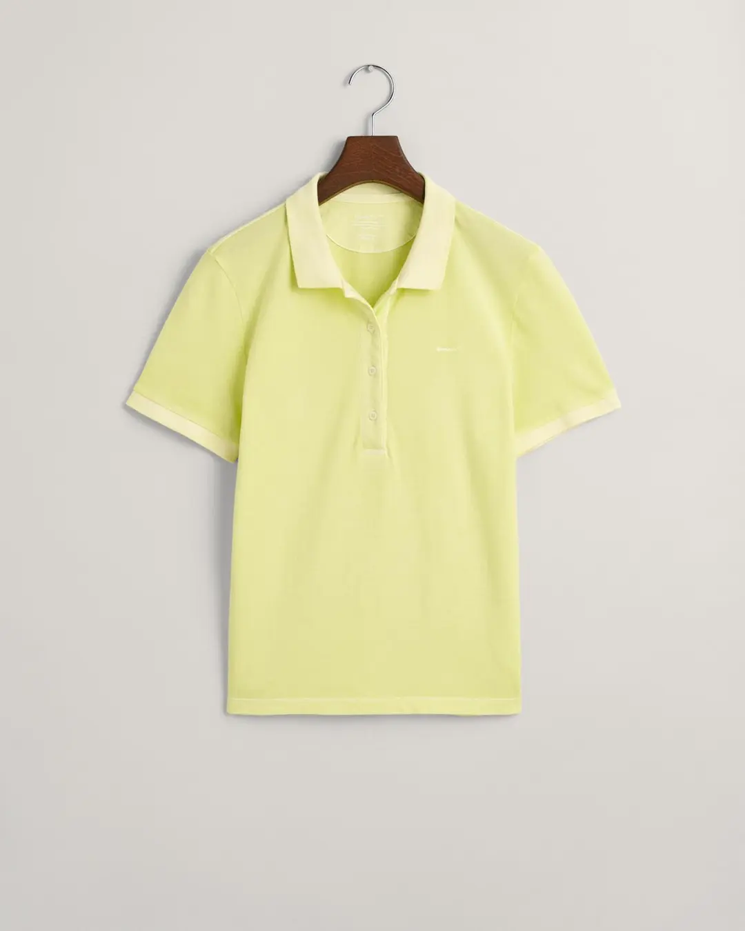 Gant SUNFADED SS PIQUE POLO, PASTEL LIME