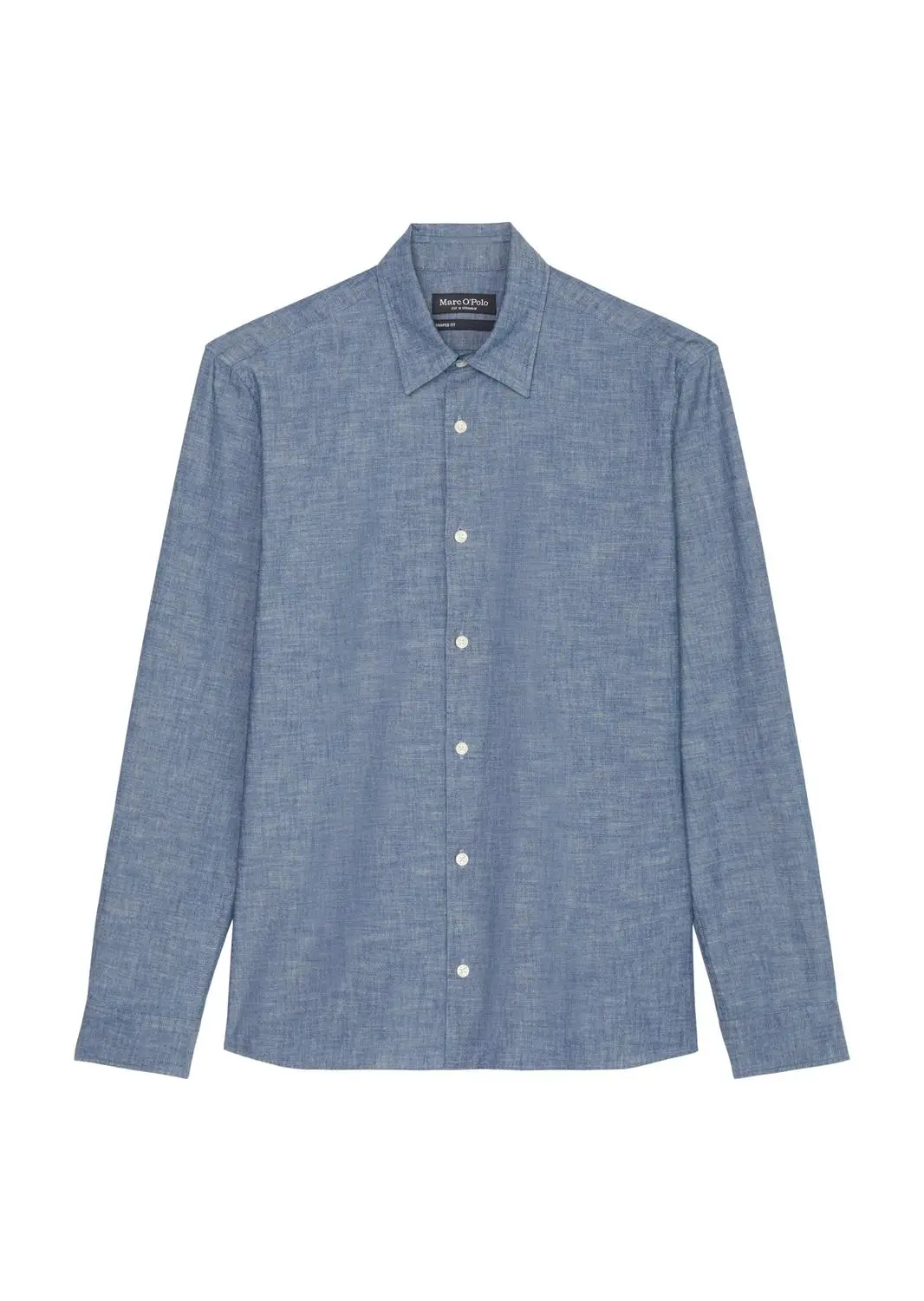 Marc O'Polo Hemd shaped – Blau