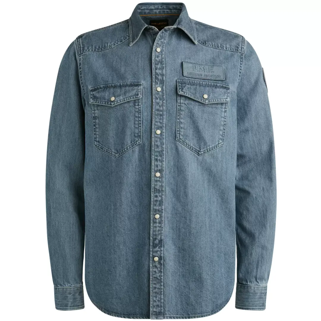 PME Legend Indigo Bleach Denim Avaro